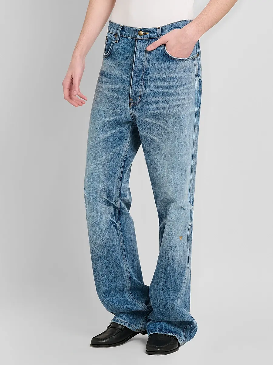 Rhude Men's 90S Traxedo Straight-Leg Jeans | Thumbnail 4 Rhude Men's 90S Traxedo Straight-Leg Jeans | Thumbnail 4