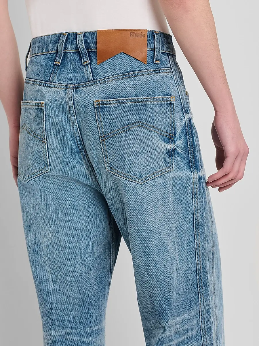Rhude Men's 90S Traxedo Straight-Leg Jeans | Thumbnail 5 Rhude Men's 90S Traxedo Straight-Leg Jeans | Thumbnail 5