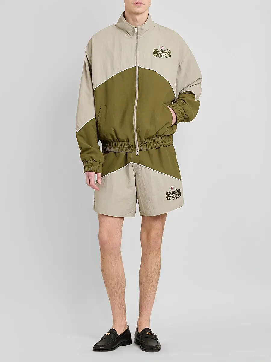 Rhude Men's Desert Racing Logo Track Jacket | Thumbnail 2 Rhude Men's Desert Racing Logo Track Jacket | Thumbnail 2