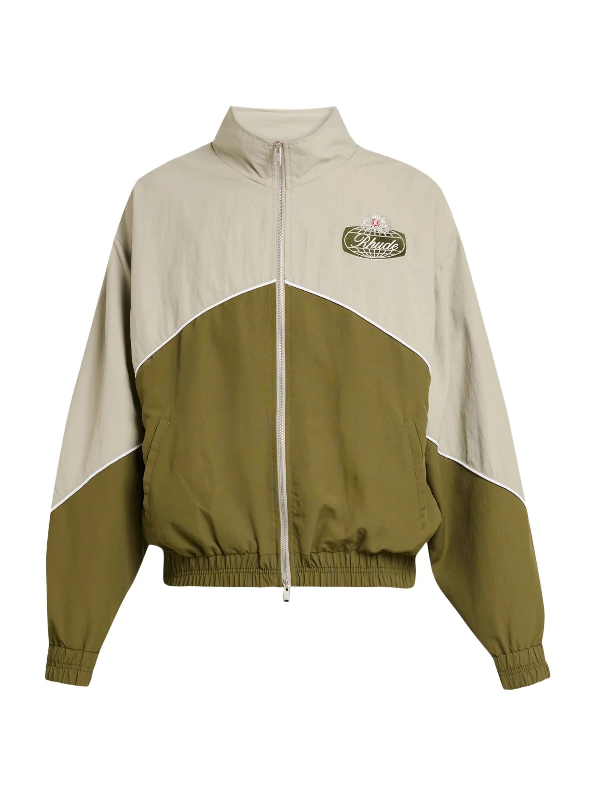 Rhude Men's Desert Racing Logo Track Jacket