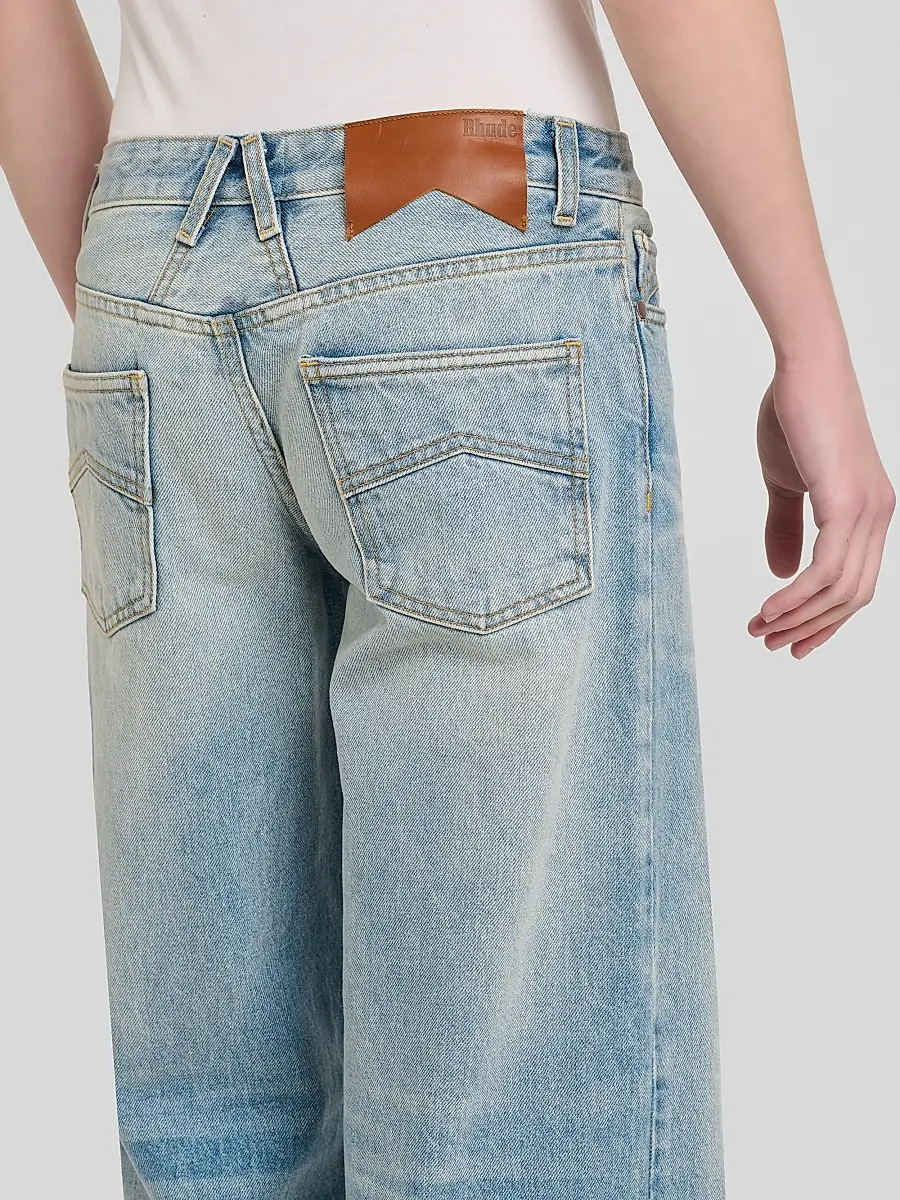 Rhude Men's 90S Straight-Leg Jeans | Thumbnail 5 Rhude Men's 90S Straight-Leg Jeans | Thumbnail 5
