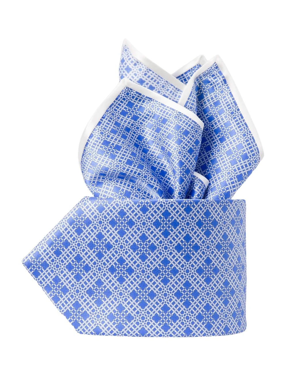 Men's Luxury Hand Printed Silk Tie Set Men's Luxury Hand Printed Silk Tie Set