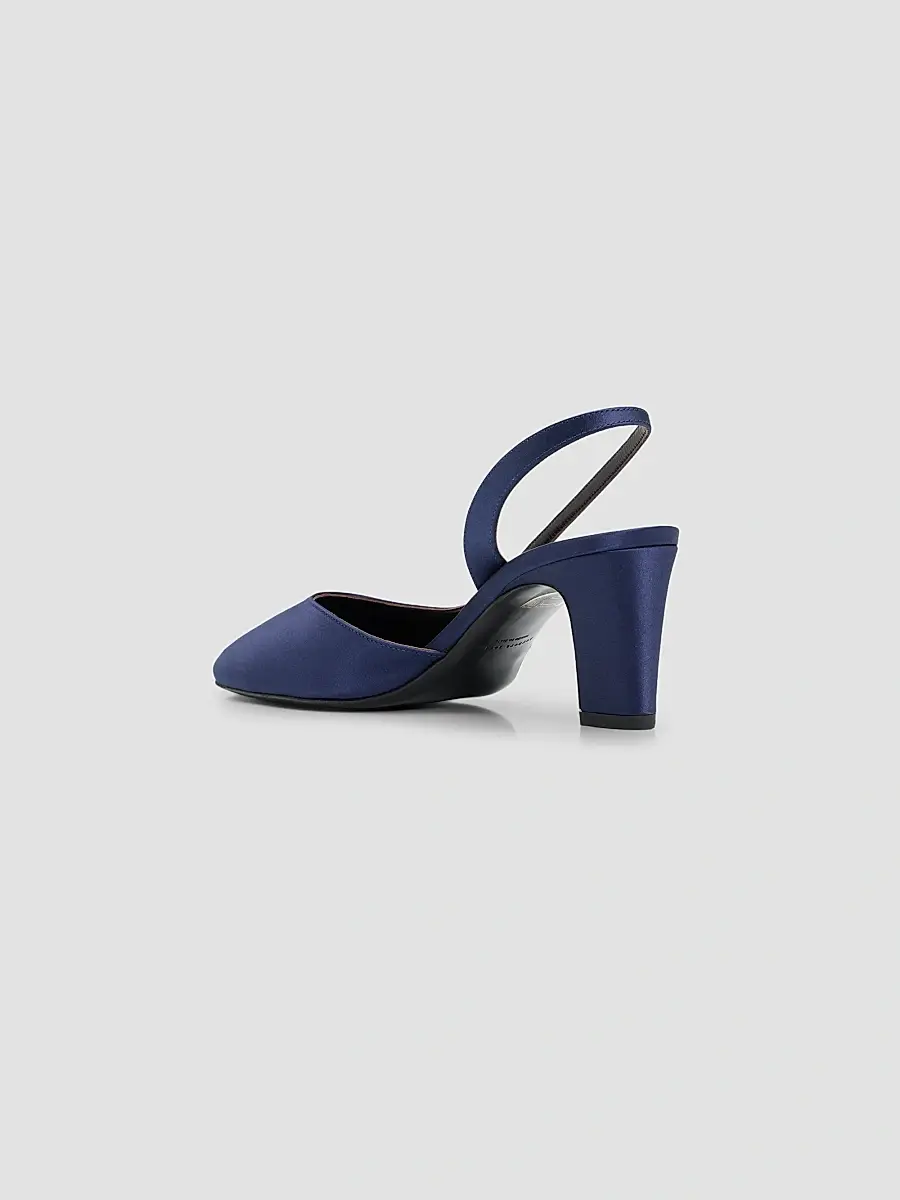 Herbert Levine Women's Ask Around 65MM Satin Heels | Thumbnail 4