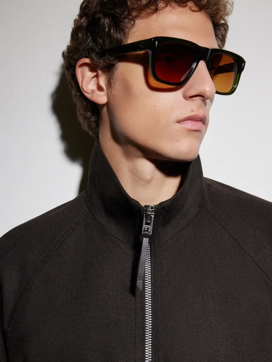 Jacques Marie Mage Yves Oversized Square-Frame Acetate Sunglasses - Men | Thumbnail 2
