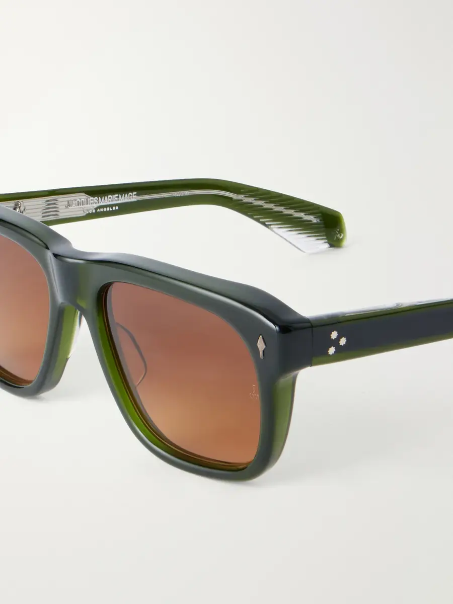 Jacques Marie Mage Yves Oversized Square-Frame Acetate Sunglasses - Men | Thumbnail 3