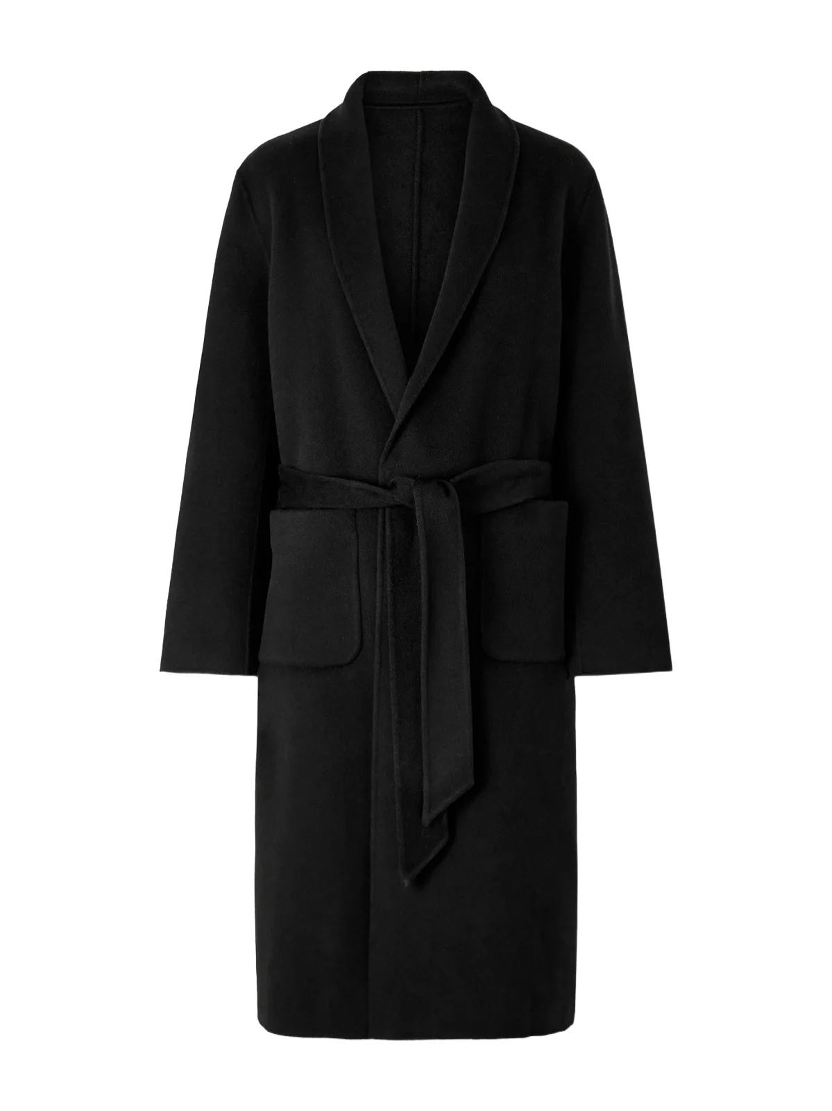 Belted Wool Coat - Men