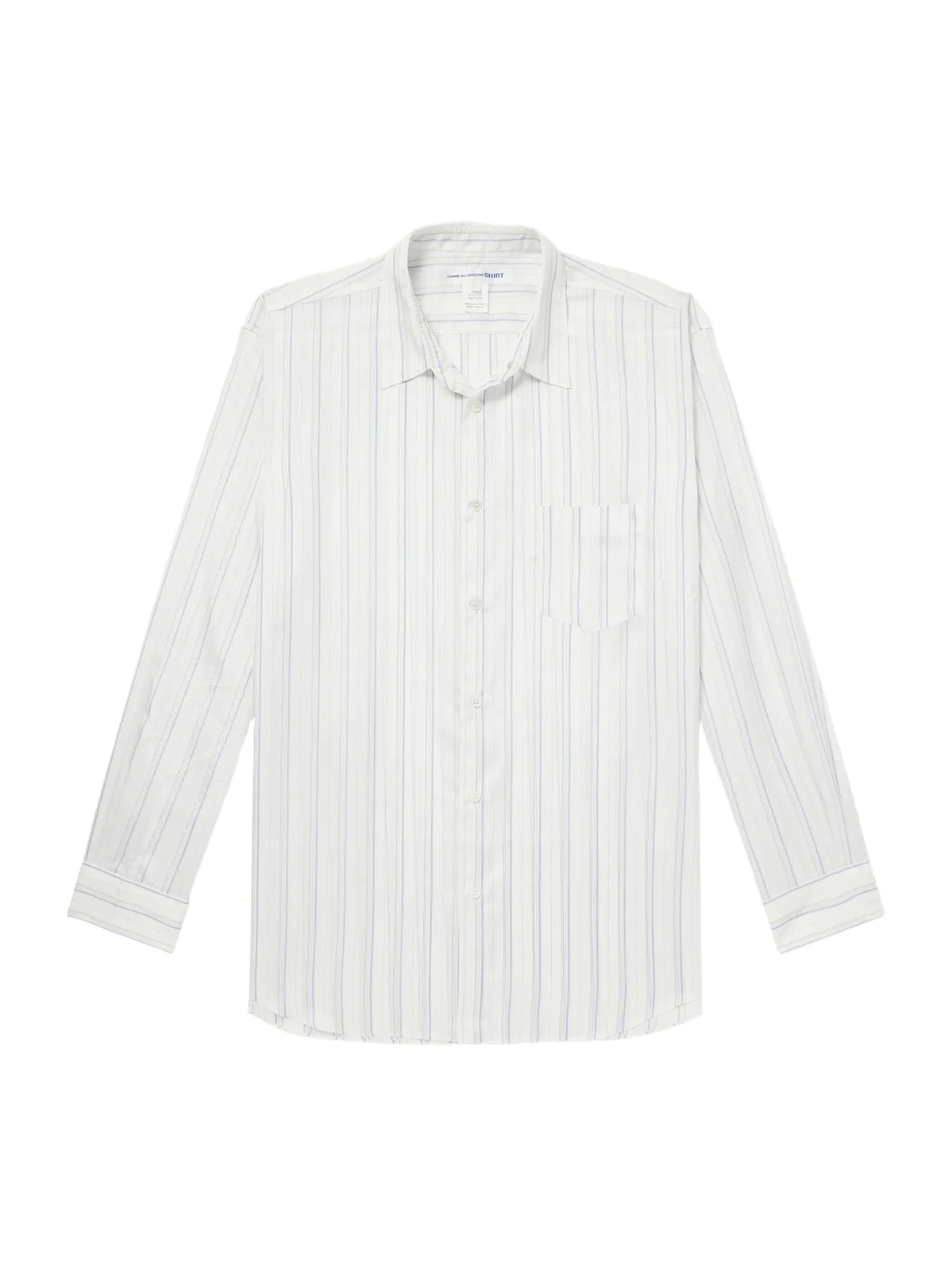 Comme des Garçons SHIRT Striped Satin Shirt - Men