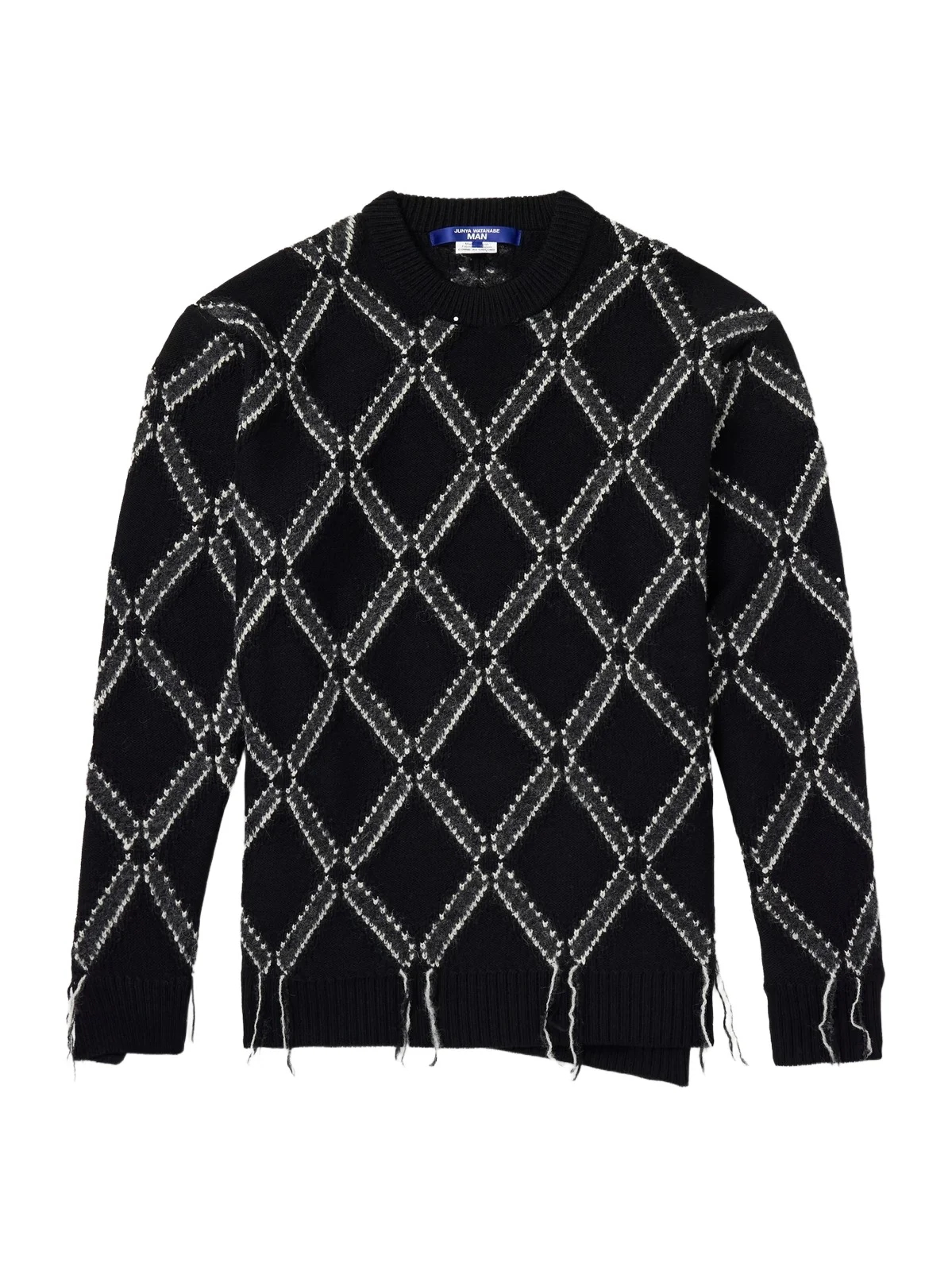 Intarsia Wool-Blend Sweater - Men