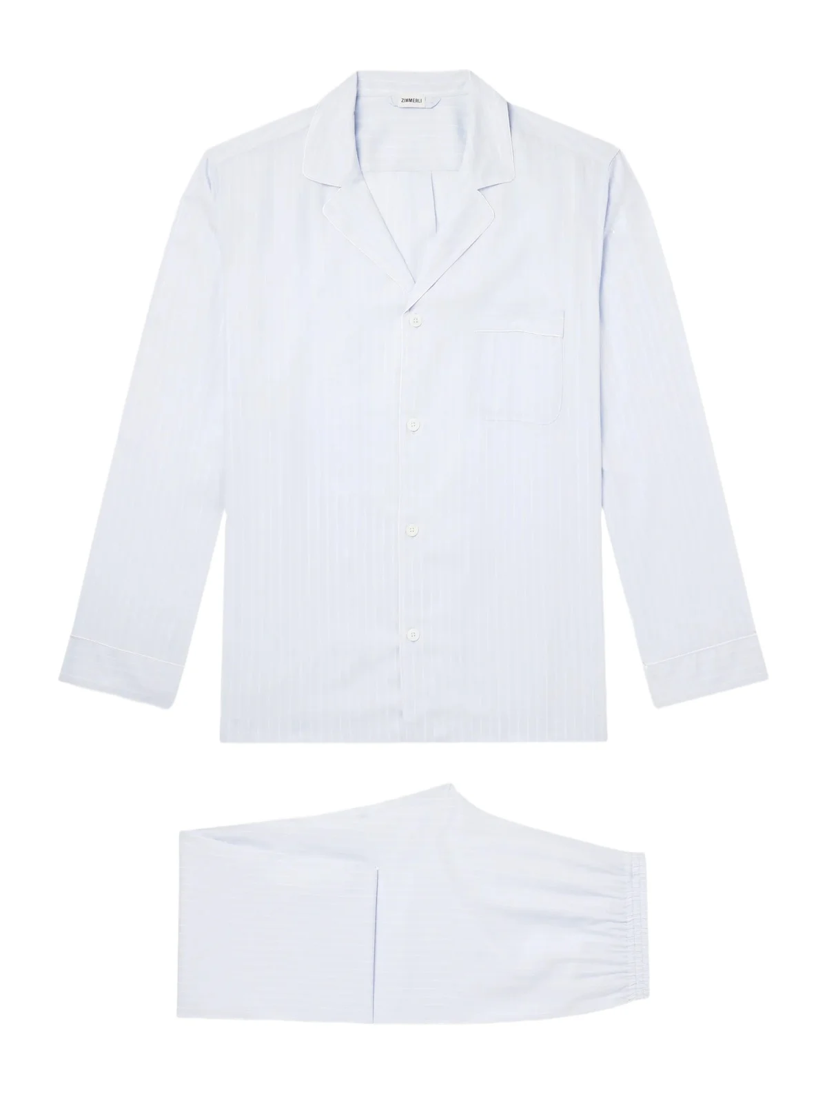 Zimmerli Striped Lyocell Pyjama Set - Men