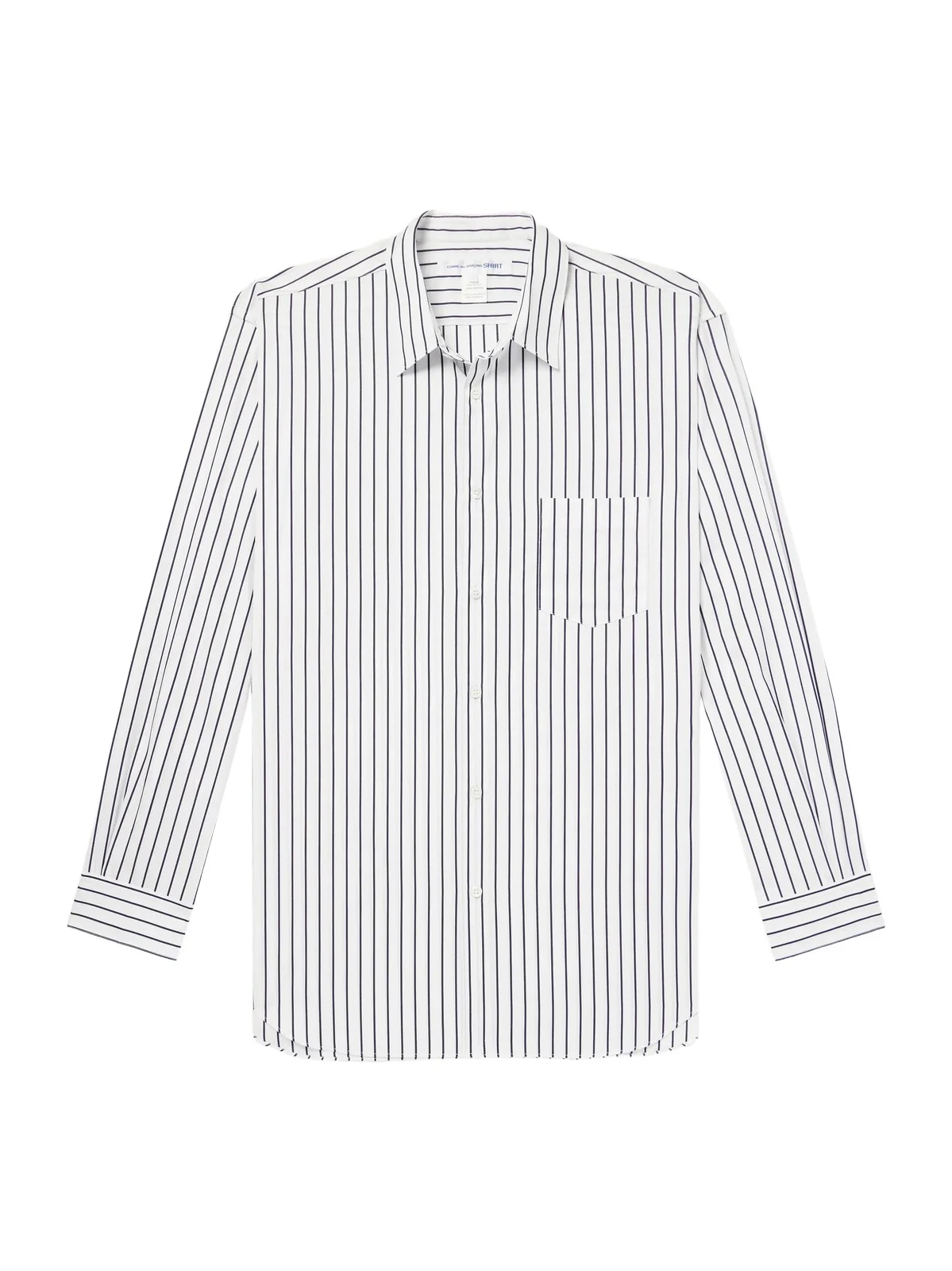 Striped Cotton-Poplin Shirt - Men Striped Cotton-Poplin Shirt - Men