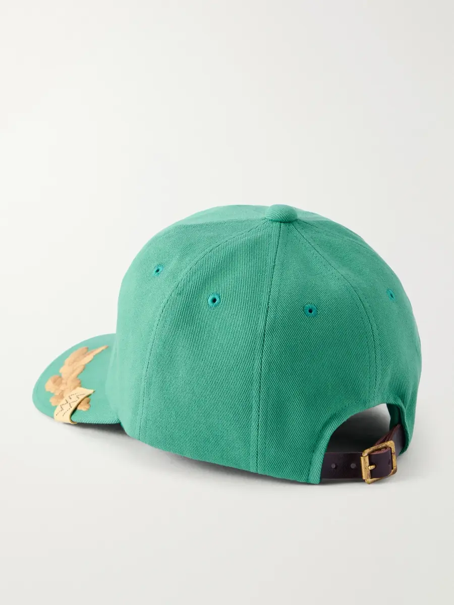 Visvim Excelsior II Embroidered Cotton-Canvas Cap - Men | Thumbnail 4 Visvim Excelsior II Embroidered Cotton-Canvas Cap - Men | Thumbnail 4