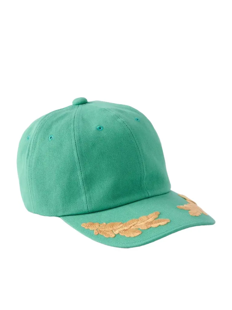 Excelsior II Embroidered Cotton-Canvas Cap - Men