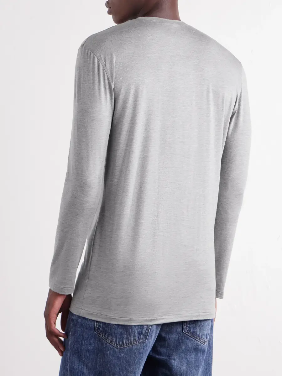 Zimmerli Cozy Comfort Modal-Blend T-Shirt - Men | Thumbnail 4 Zimmerli Cozy Comfort Modal-Blend T-Shirt - Men | Thumbnail 4