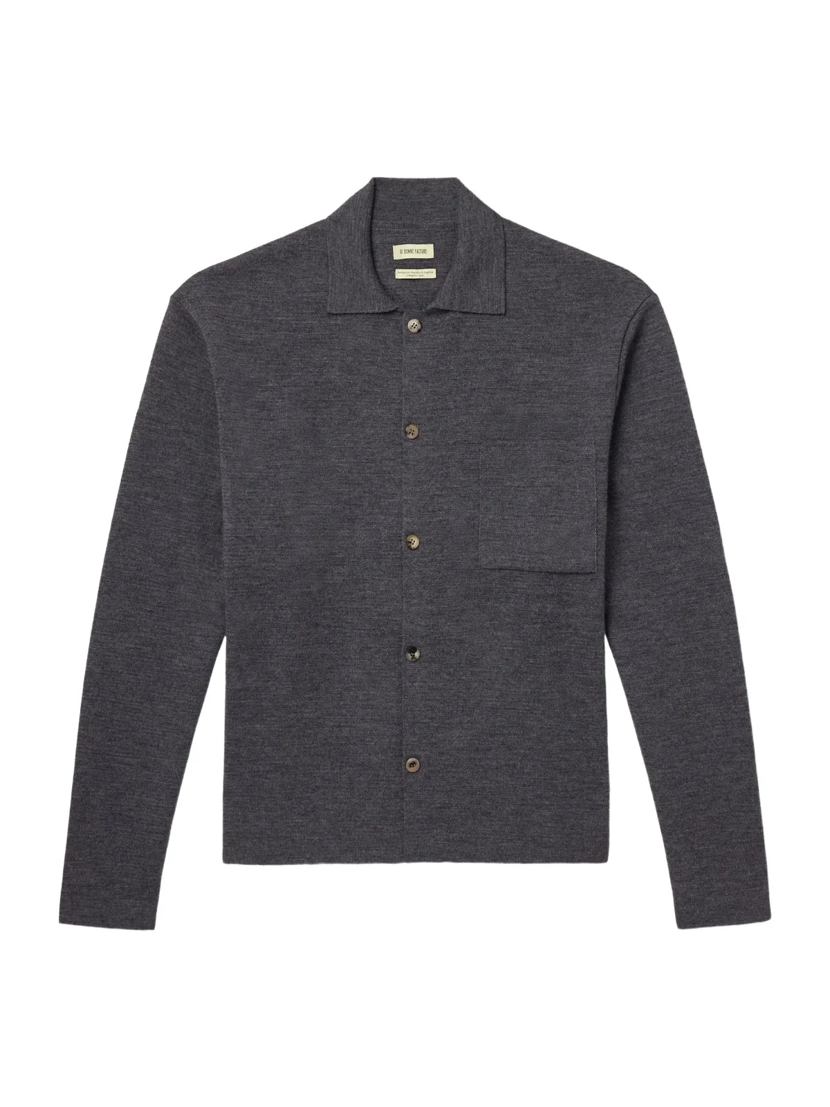 Milano Stitch Merino Wool Cardigan - Men Milano Stitch Merino Wool Cardigan - Men