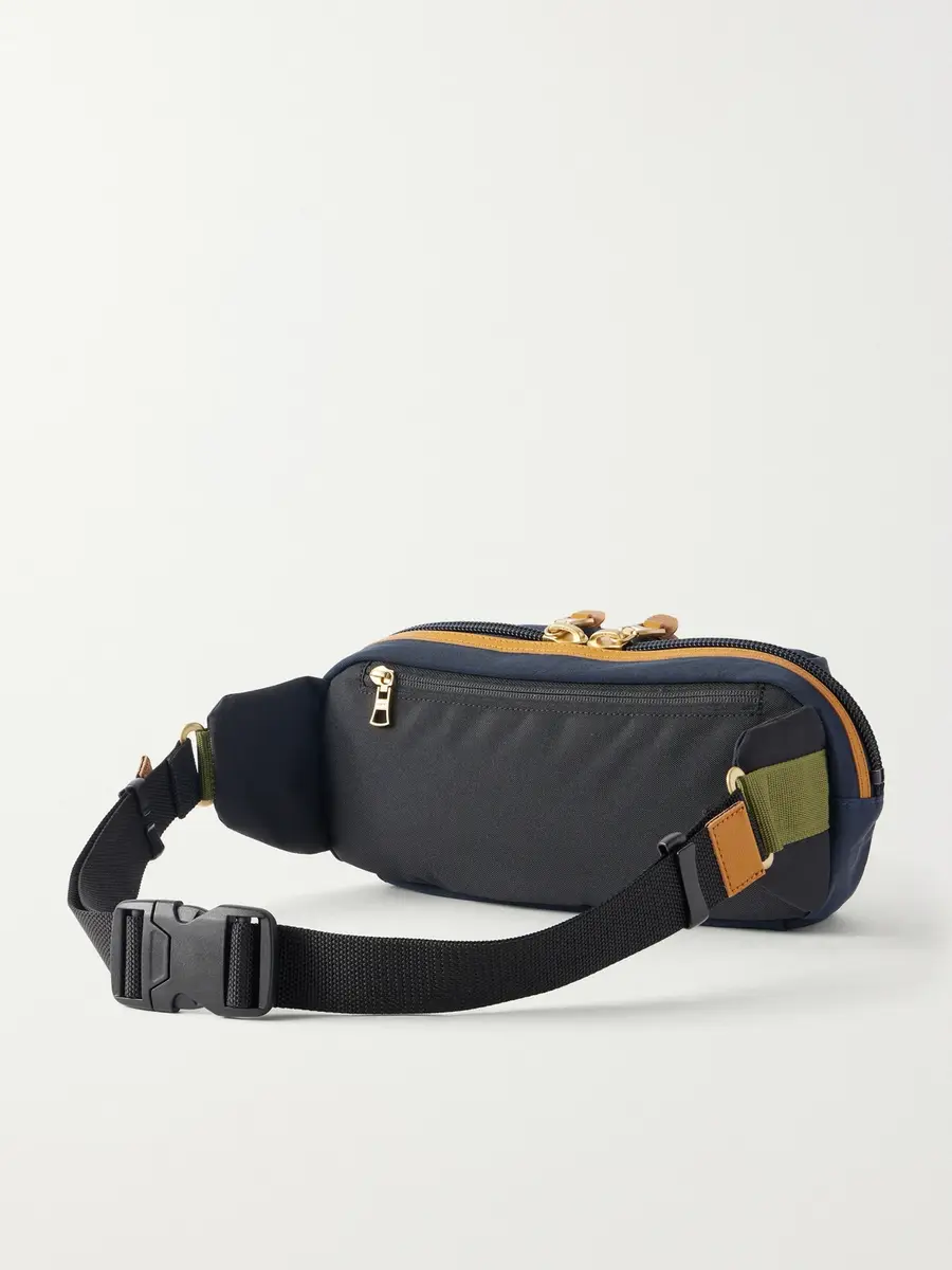 Master-Piece Link Leather-Trimmed Nylon-Twill Belt Bag - Men | Thumbnail 4 Master-Piece Link Leather-Trimmed Nylon-Twill Belt Bag - Men | Thumbnail 4