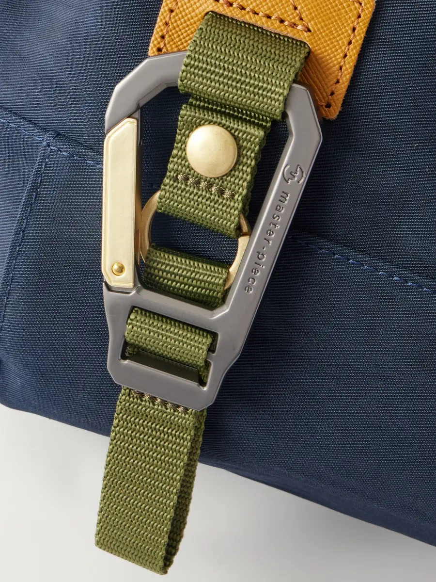 Master-Piece Link Leather-Trimmed Nylon-Twill Belt Bag - Men | Thumbnail 5 Master-Piece Link Leather-Trimmed Nylon-Twill Belt Bag - Men | Thumbnail 5