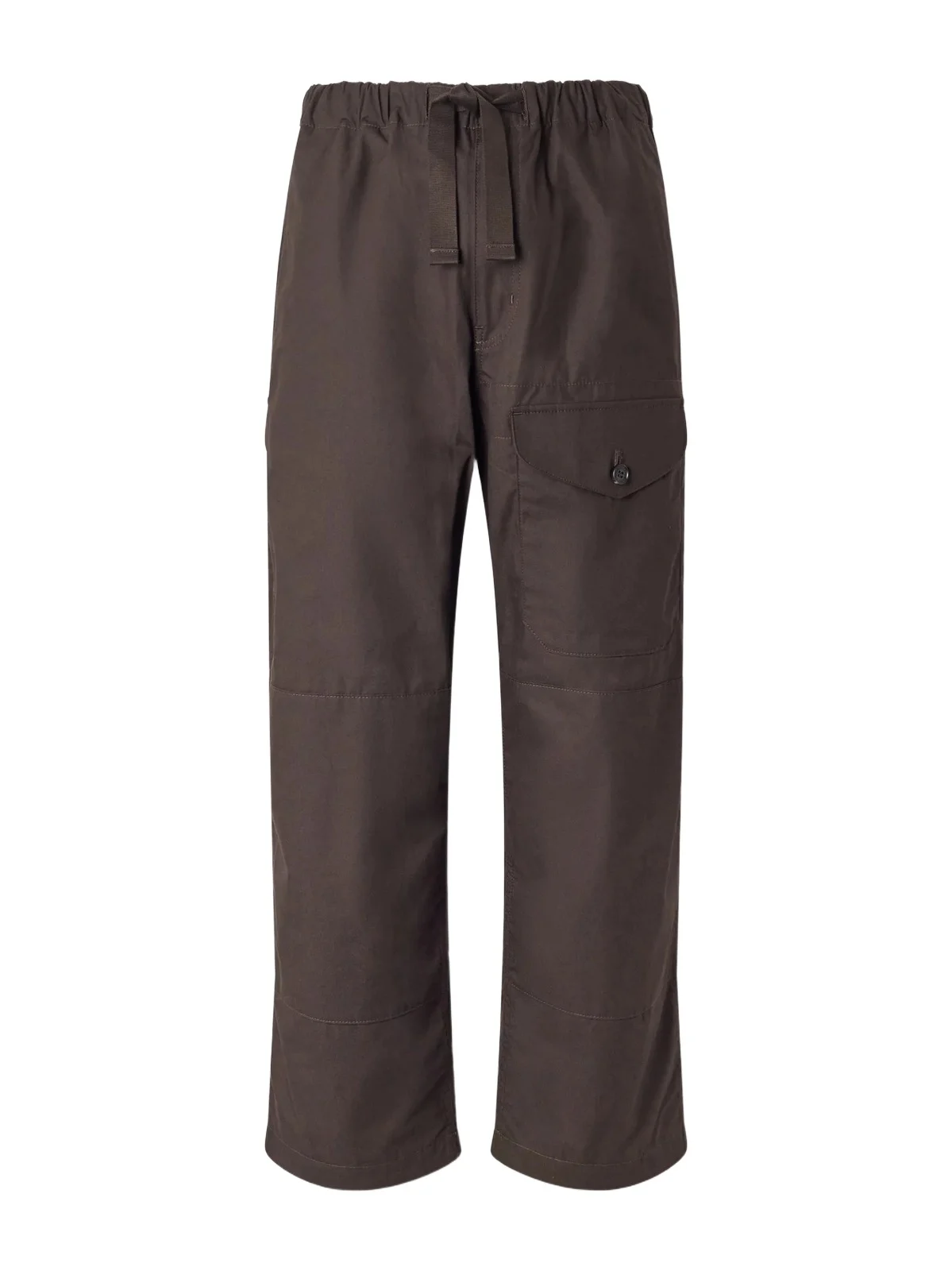 Wide-Leg Cotton Trousers - Men