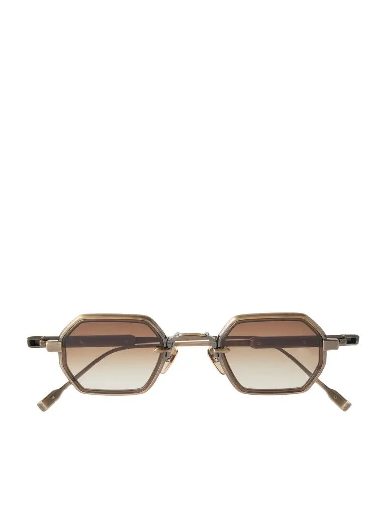 Sato Hadar-T Round-Frame Titanium Sunglasses - Men