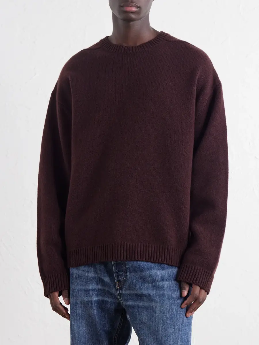 Studio Nicholson Hemyl Oversized Wool Sweater - Men | Thumbnail 3 Studio Nicholson Hemyl Oversized Wool Sweater - Men | Thumbnail 3