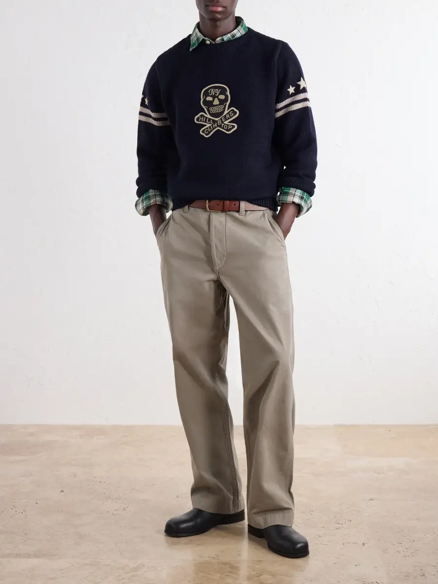 RRL Appliquéd Wool Sweater - Men | Thumbnail 2 RRL Appliquéd Wool Sweater - Men | Thumbnail 2