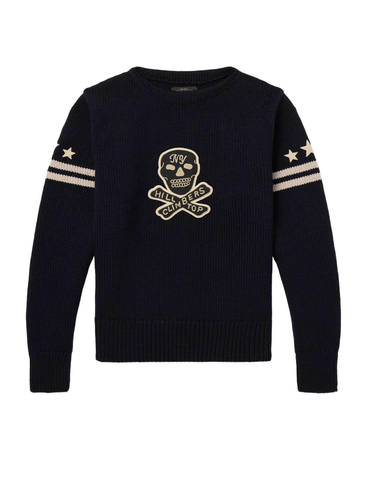 RRL Appliquéd Wool Sweater - Men