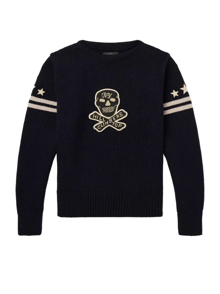 RRL Appliquéd Wool Sweater - Men