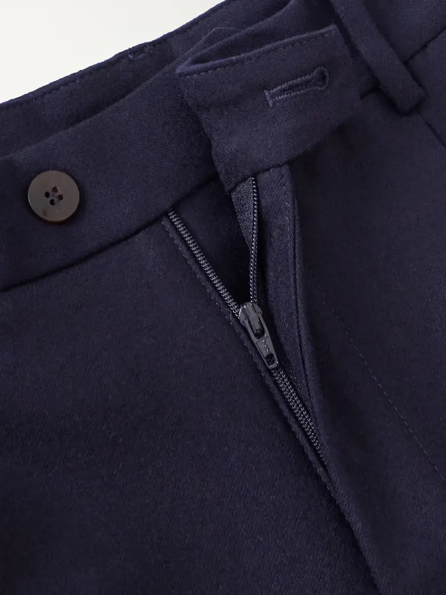 Thom Sweeney Straight-Leg Pleated Virgin Wool-Blend Chinos - Men | Thumbnail 6 Thom Sweeney Straight-Leg Pleated Virgin Wool-Blend Chinos - Men | Thumbnail 6