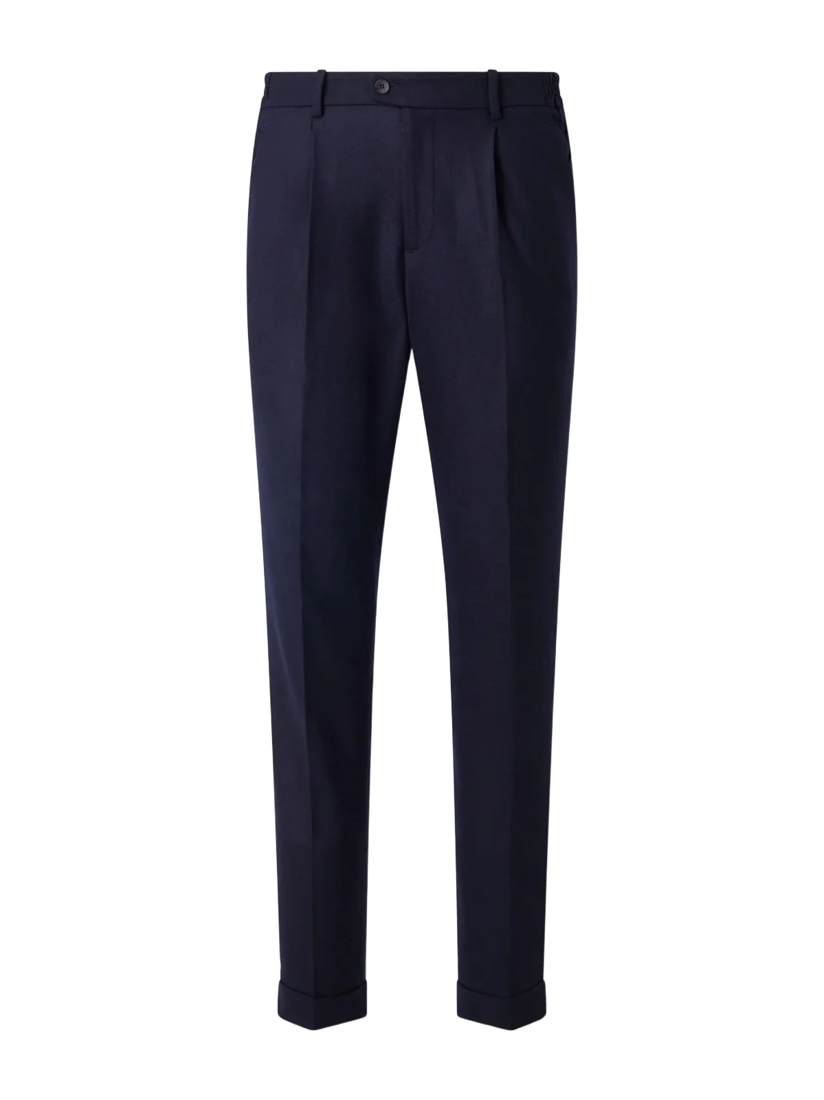 Straight-Leg Pleated Virgin Wool-Blend Chinos - Men