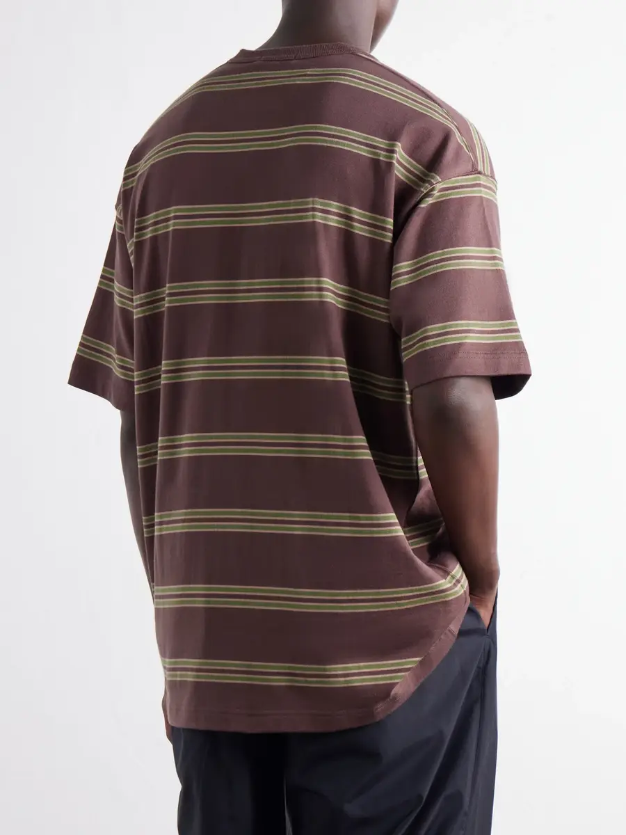 COMME des GARCONS HOMME Striped Cotton-Jersey T-Shirt - Men | Thumbnail 4 COMME des GARCONS HOMME Striped Cotton-Jersey T-Shirt - Men | Thumbnail 4