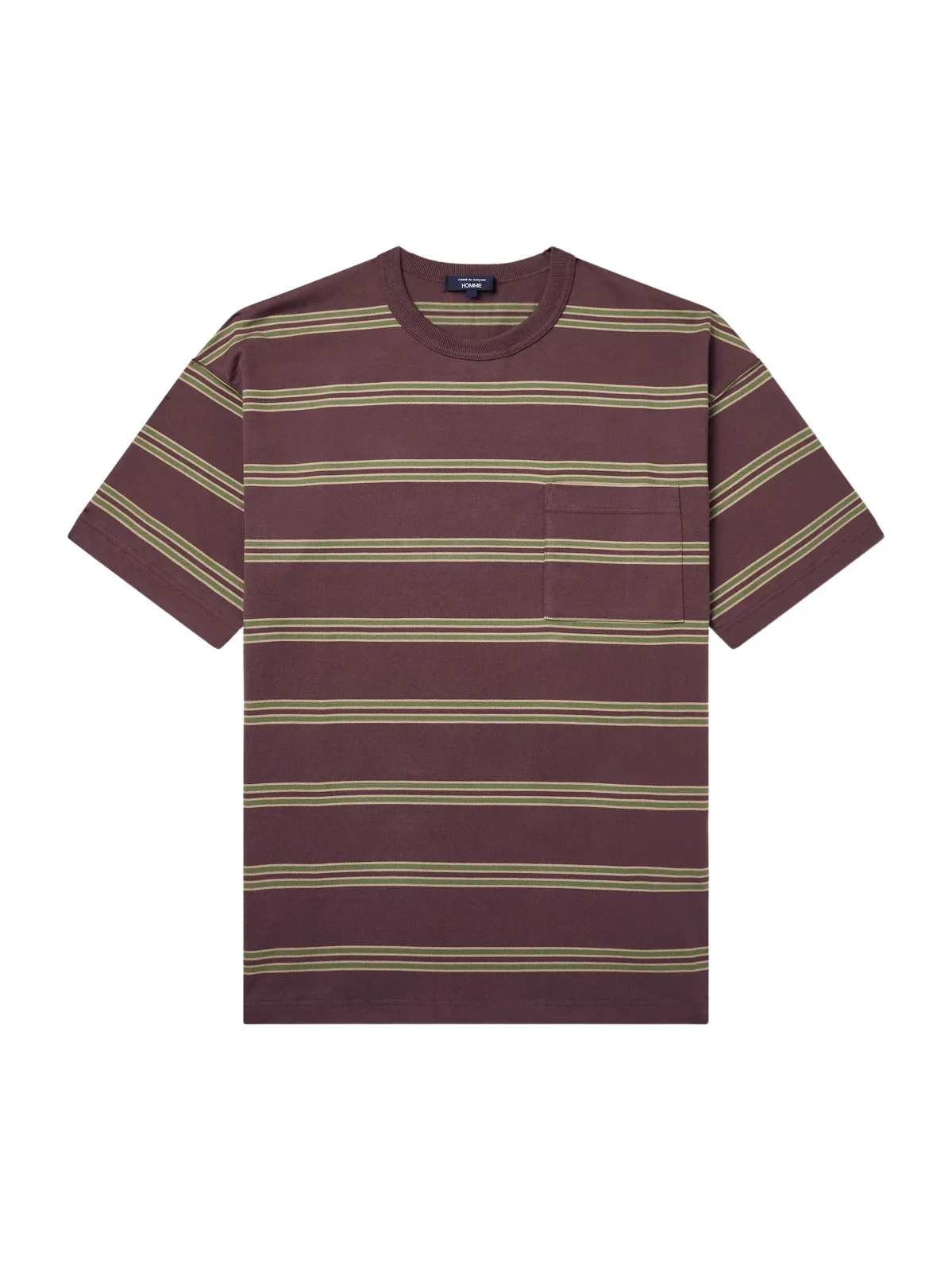 COMME des GARCONS HOMME Striped Cotton-Jersey T-Shirt - Men