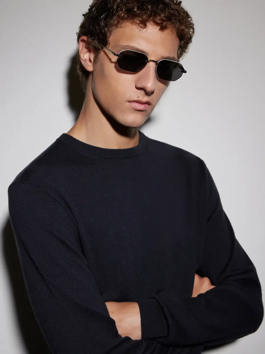 DIOR Eyewear DiorBlackSuit S19U Square-Frame Silver-Tone Metal Sunglasses - Men | Thumbnail 2