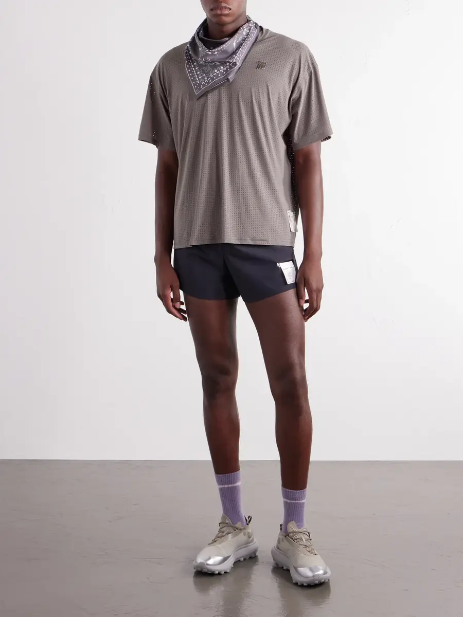 Satisfy Embellished Space-O™ Mesh T-shirt - Men | Thumbnail 2 Satisfy Embellished Space-O™ Mesh T-shirt - Men | Thumbnail 2