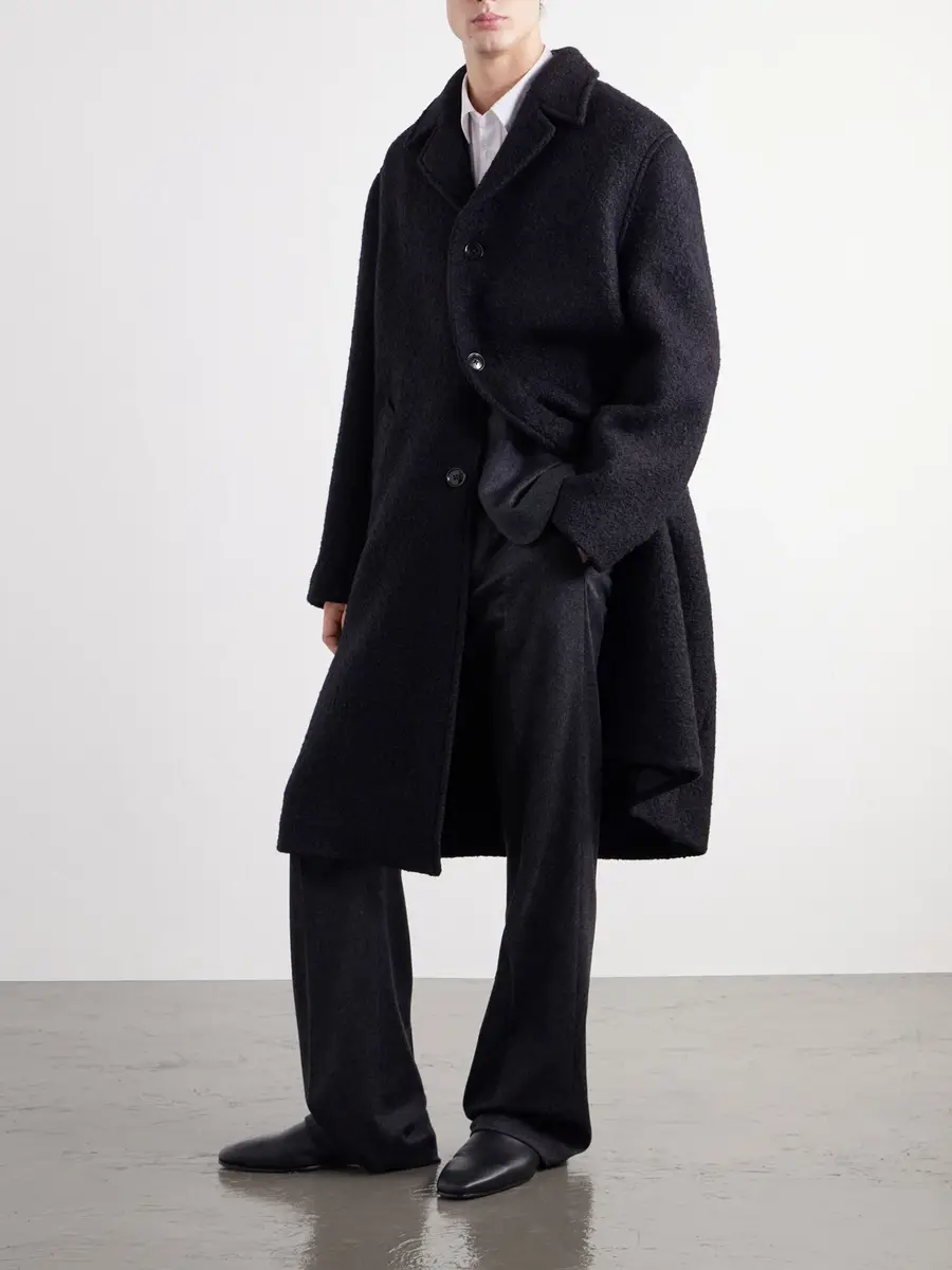 TOTEME Brushed Wool-Blend Coat - Men | Thumbnail 2 TOTEME Brushed Wool-Blend Coat - Men | Thumbnail 2
