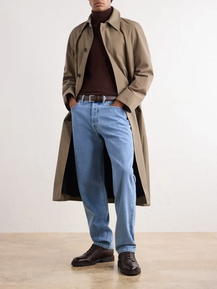 Thom Sweeney Easy Fit Straight-Leg Jeans - Men | Thumbnail 2