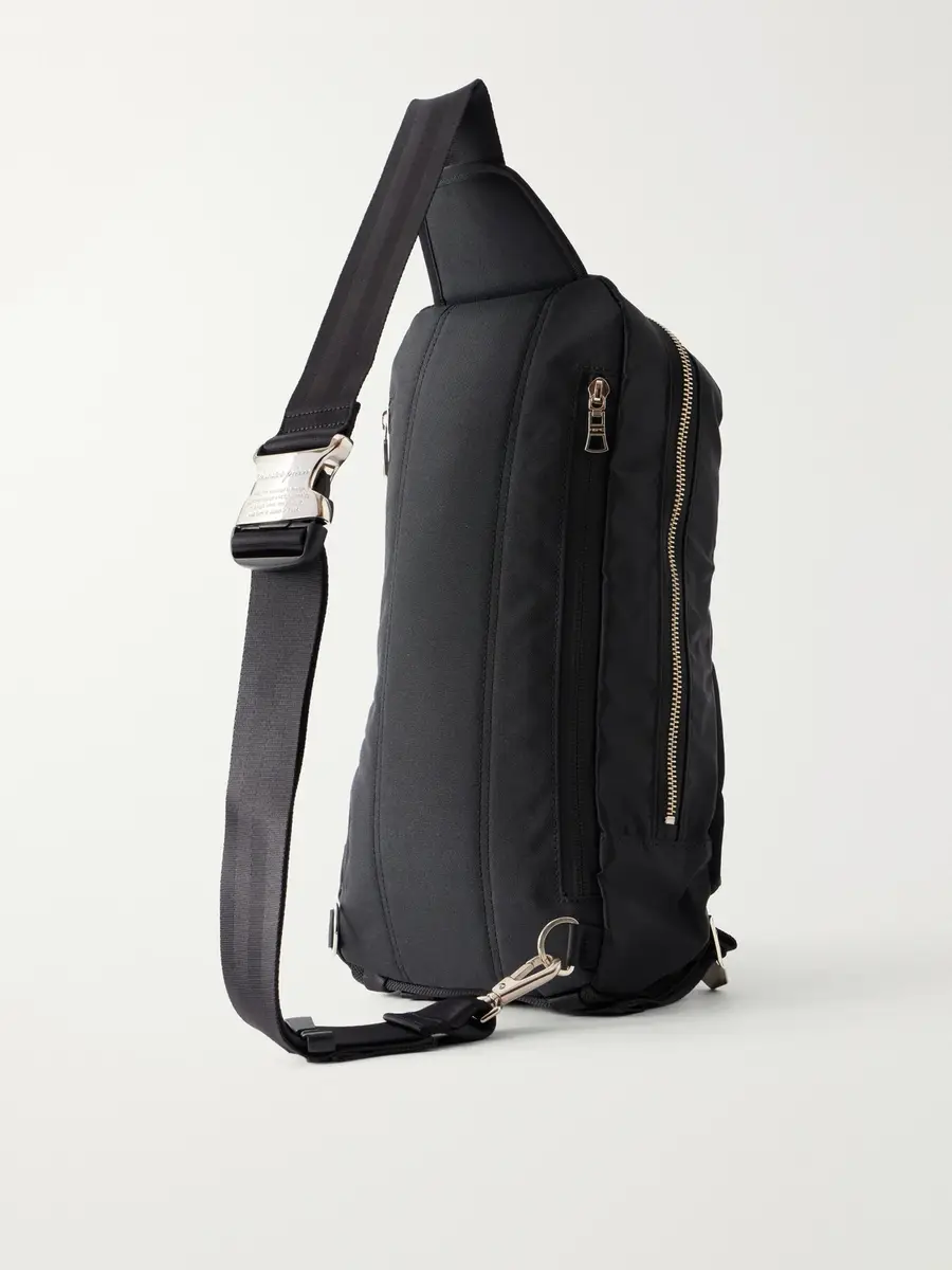 Master-Piece Lightning Leather-Trimmed Shell Sling Backpack - Men | Thumbnail 4 Master-Piece Lightning Leather-Trimmed Shell Sling Backpack - Men | Thumbnail 4