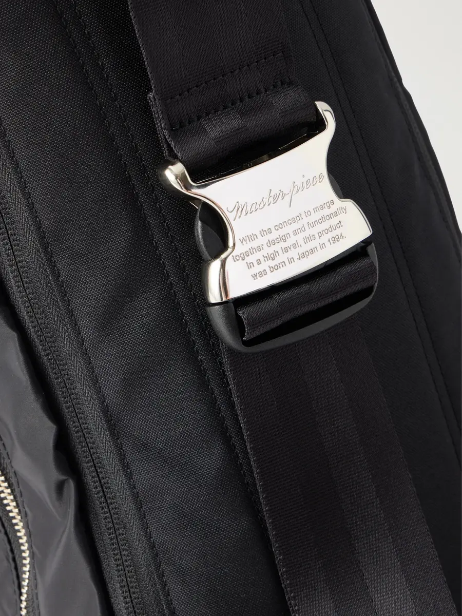 Master-Piece Lightning Leather-Trimmed Shell Sling Backpack - Men | Thumbnail 5 Master-Piece Lightning Leather-Trimmed Shell Sling Backpack - Men | Thumbnail 5