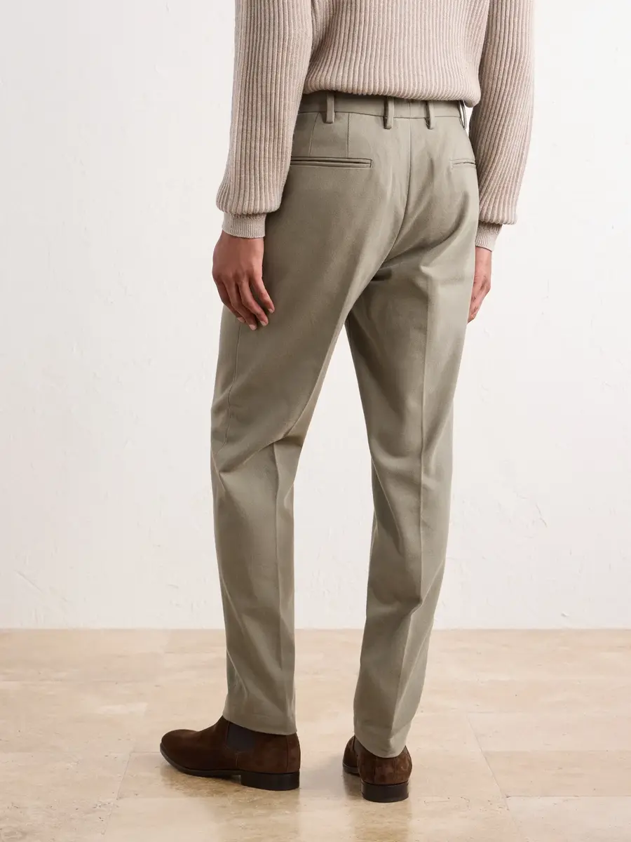 Thom Sweeney Straight-Leg Cotton-Twill Trousers - Men | Thumbnail 4 Thom Sweeney Straight-Leg Cotton-Twill Trousers - Men | Thumbnail 4