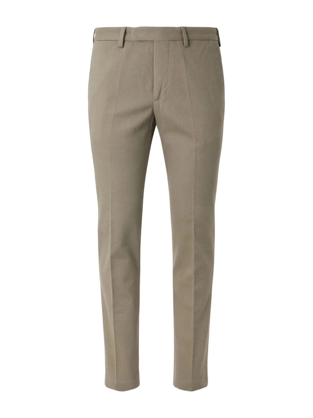 Straight-Leg Cotton-Twill Trousers - Men