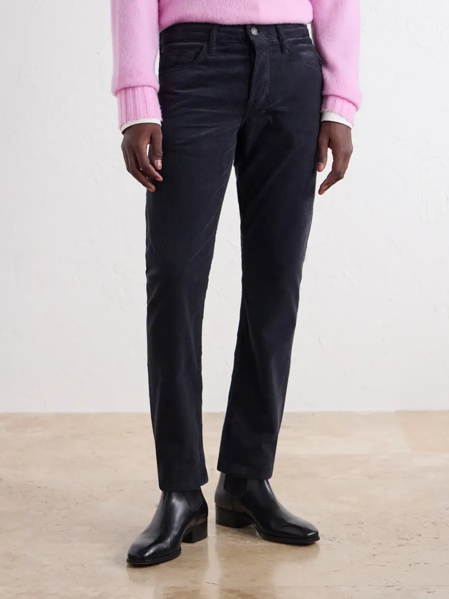 Tom Ford Slim-Fit Cotton-Blend Corduroy Trousers - Men | Thumbnail 3 Tom Ford Slim-Fit Cotton-Blend Corduroy Trousers - Men | Thumbnail 3