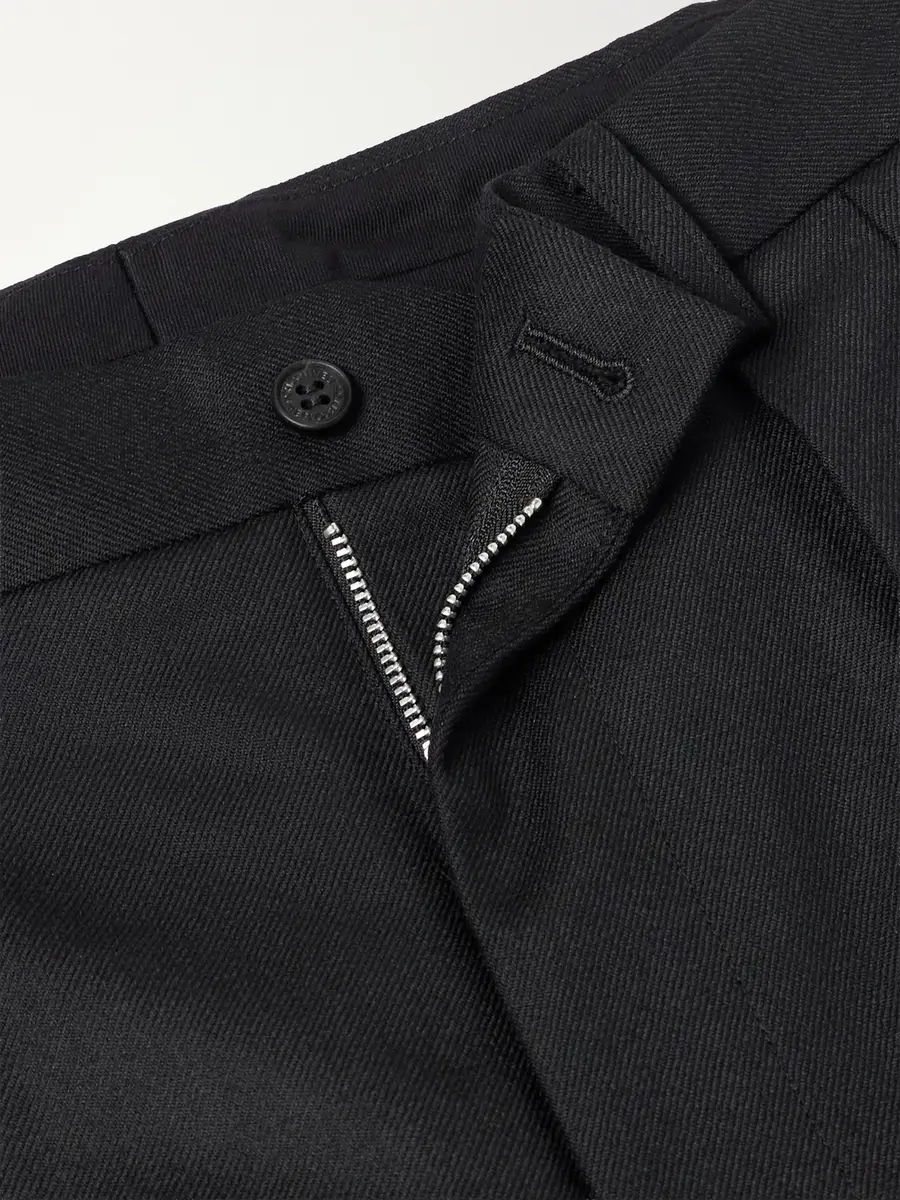COMME des GARCONS HOMME Wide-Leg Pleated Wool Trousers - Men | Thumbnail 6 COMME des GARCONS HOMME Wide-Leg Pleated Wool Trousers - Men | Thumbnail 6