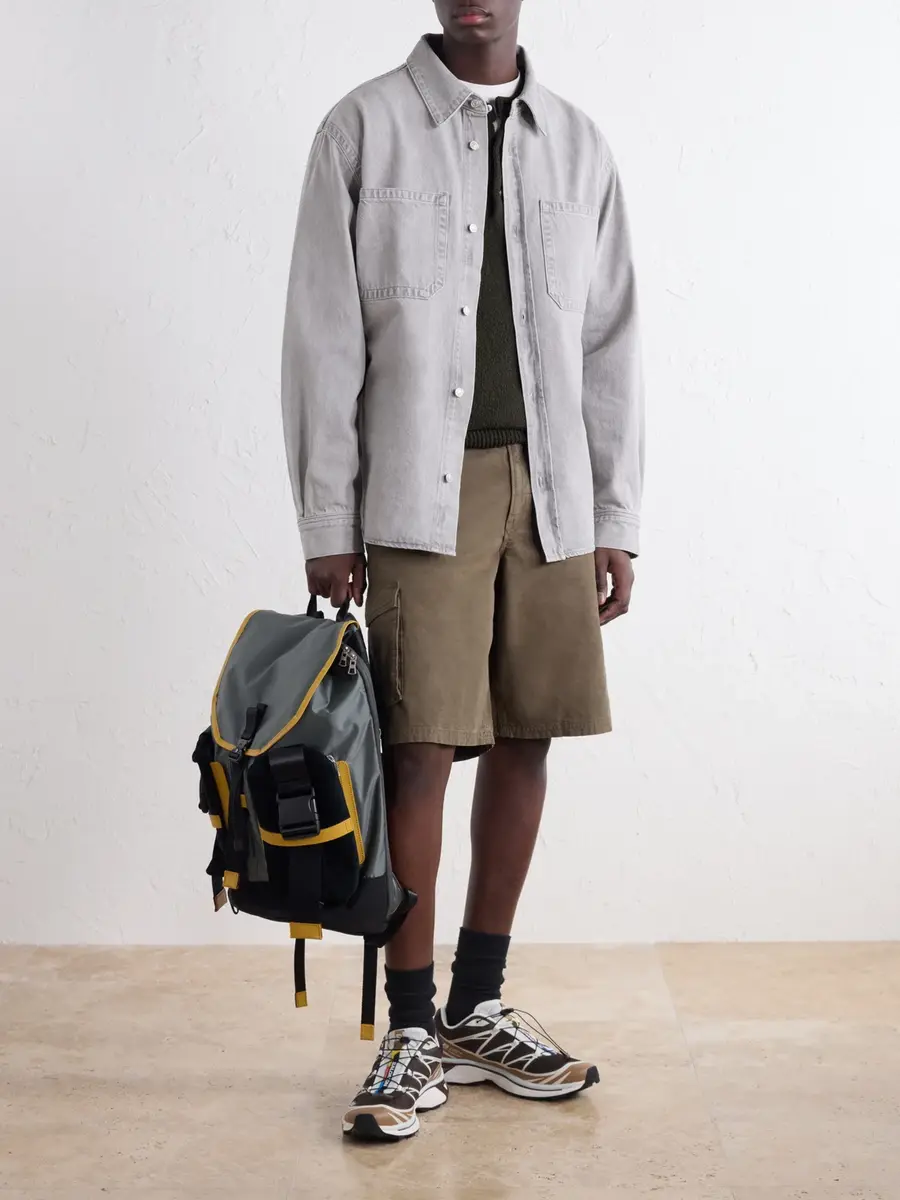 Master-Piece Leather and Suede-Trimmed CORDURA® Backpack - Men | Thumbnail 2 Master-Piece Leather and Suede-Trimmed CORDURA® Backpack - Men | Thumbnail 2