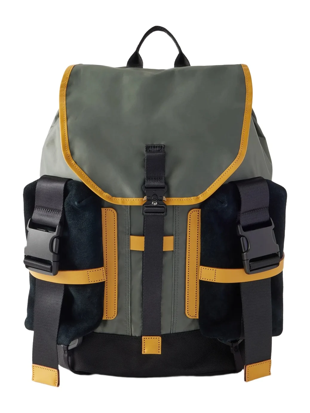 Leather and Suede-Trimmed CORDURA® Backpack - Men