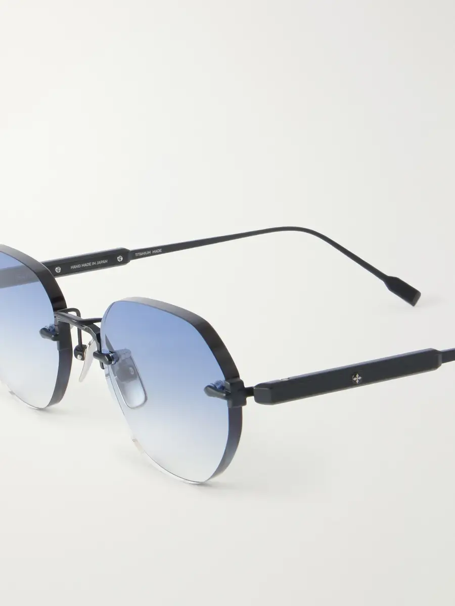 Sato Terebellum I Rimless Round-Frame Titanium Sunglasses - Men | Thumbnail 3 Sato Terebellum I Rimless Round-Frame Titanium Sunglasses - Men | Thumbnail 3