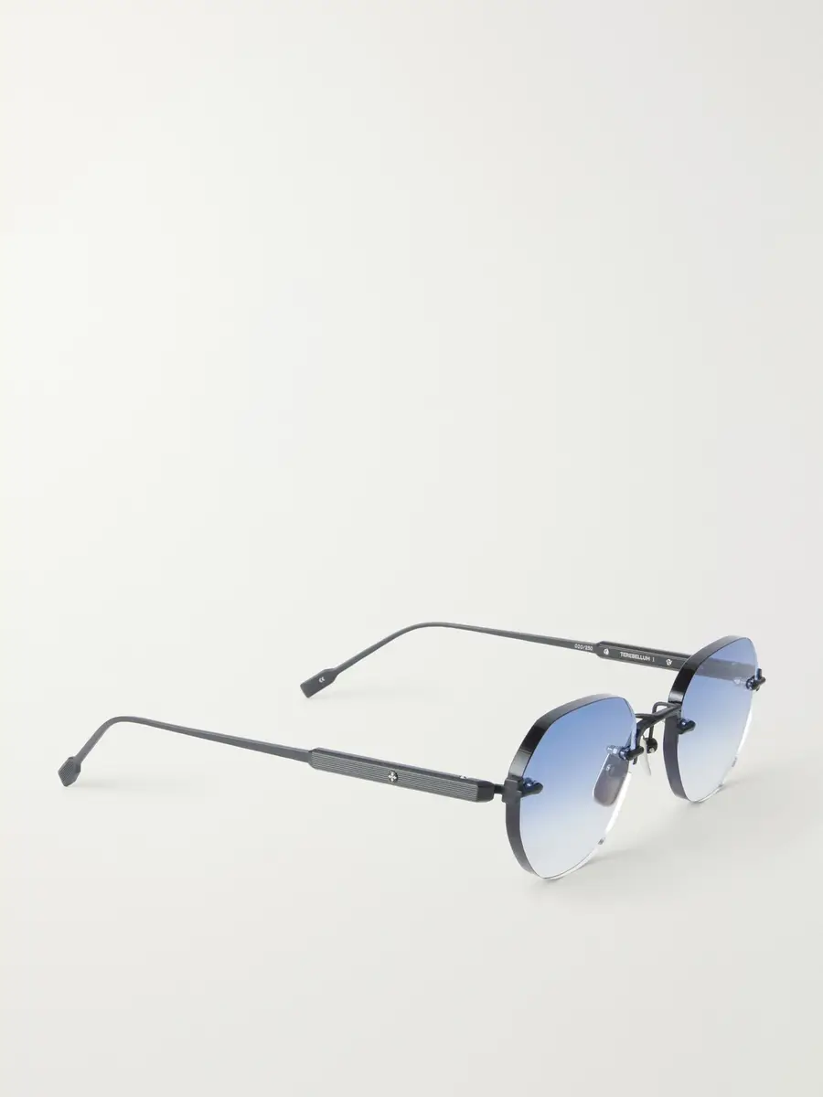 Sato Terebellum I Rimless Round-Frame Titanium Sunglasses - Men | Thumbnail 4 Sato Terebellum I Rimless Round-Frame Titanium Sunglasses - Men | Thumbnail 4