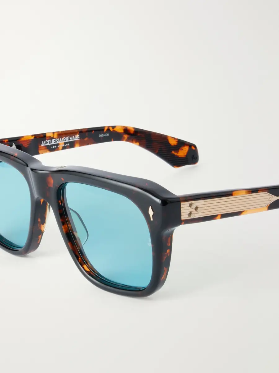 Jacques Marie Mage Yves Oversized Square-Frame Tortoiseshell Acetate Sunglasses - Men | Thumbnail 3 Jacques Marie Mage Yves Oversized Square-Frame Tortoiseshell Acetate Sunglasses - Men | Thumbnail 3
