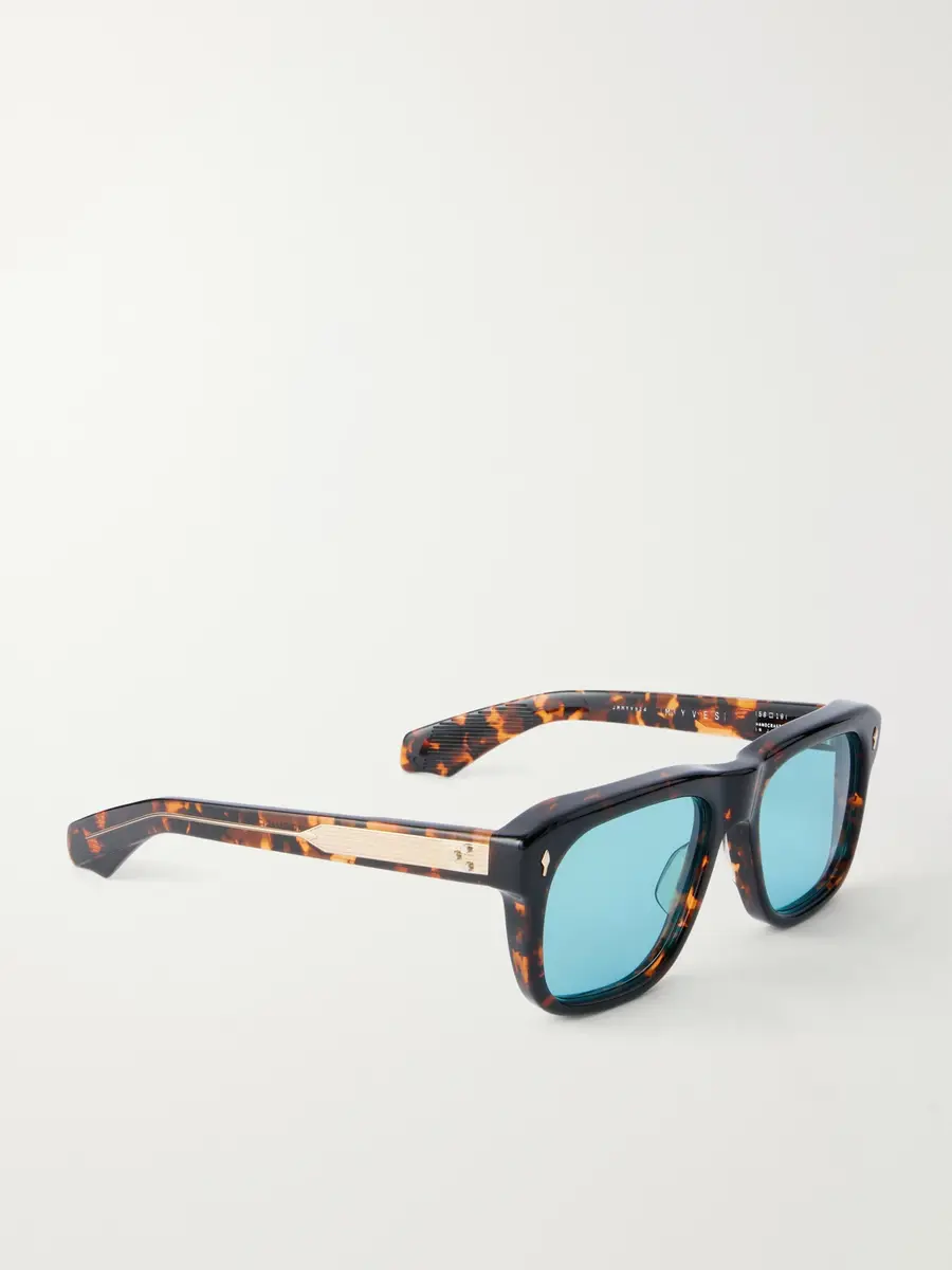 Jacques Marie Mage Yves Oversized Square-Frame Tortoiseshell Acetate Sunglasses - Men | Thumbnail 4 Jacques Marie Mage Yves Oversized Square-Frame Tortoiseshell Acetate Sunglasses - Men | Thumbnail 4