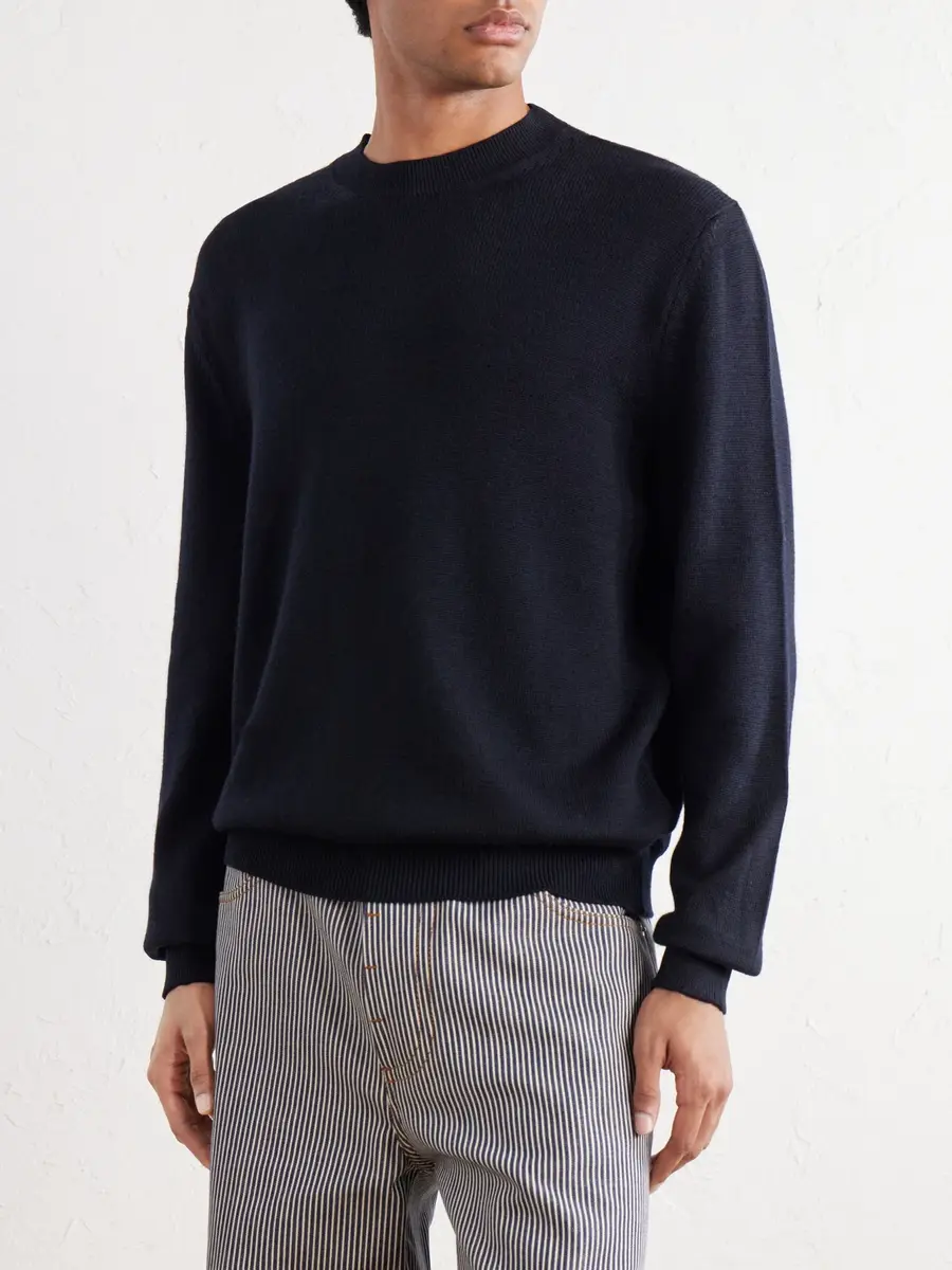 De Bonne Facture Merino Wool Sweater - Men | Thumbnail 3 De Bonne Facture Merino Wool Sweater - Men | Thumbnail 3