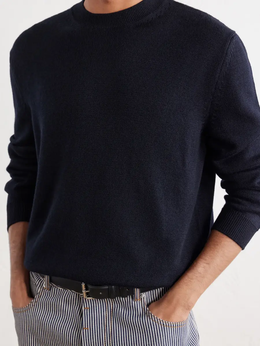 De Bonne Facture Merino Wool Sweater - Men | Thumbnail 5 De Bonne Facture Merino Wool Sweater - Men | Thumbnail 5