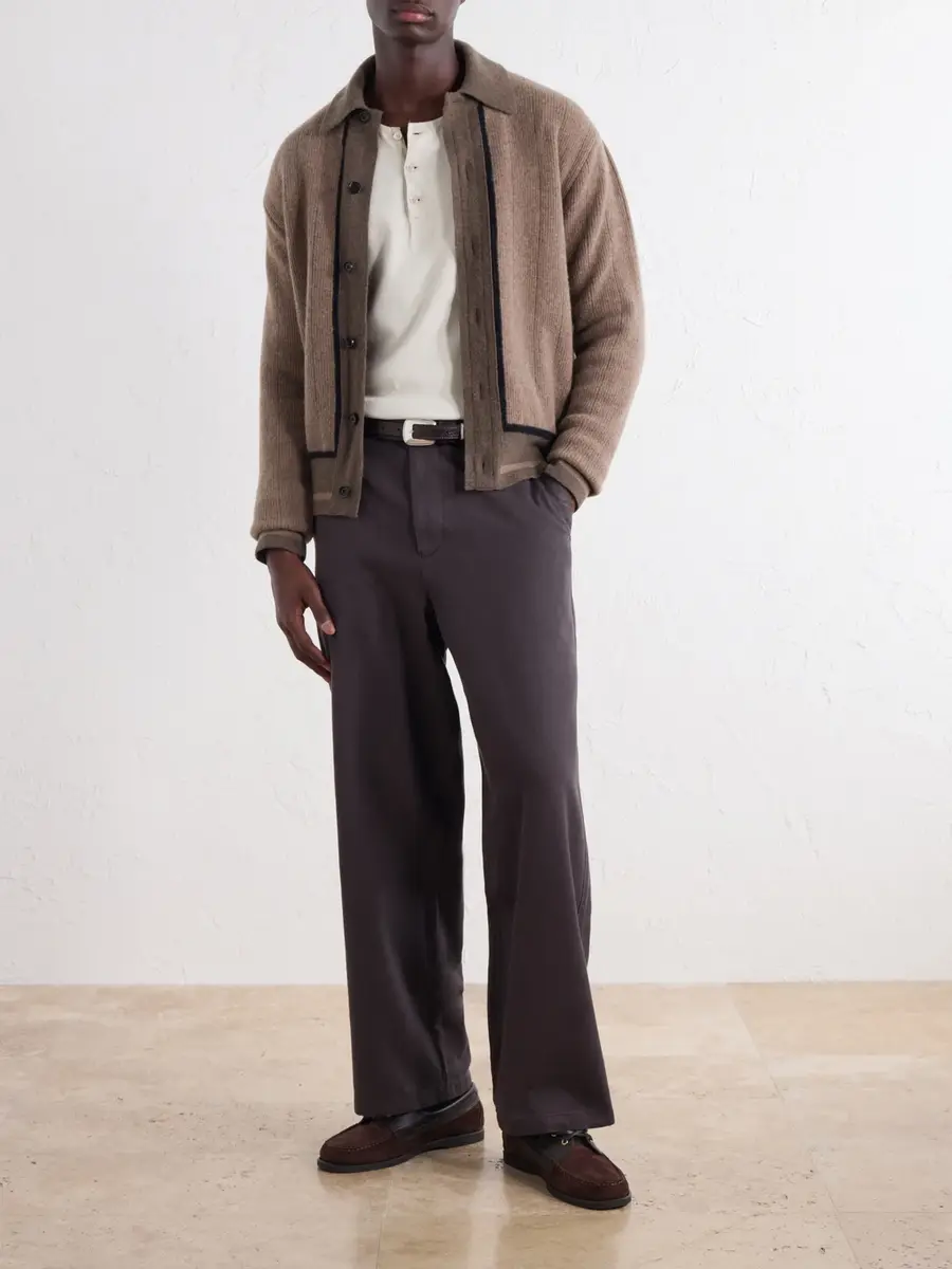 Corridor Wide-Leg Cotton-Twill Trousers - Men | Thumbnail 2 Corridor Wide-Leg Cotton-Twill Trousers - Men | Thumbnail 2