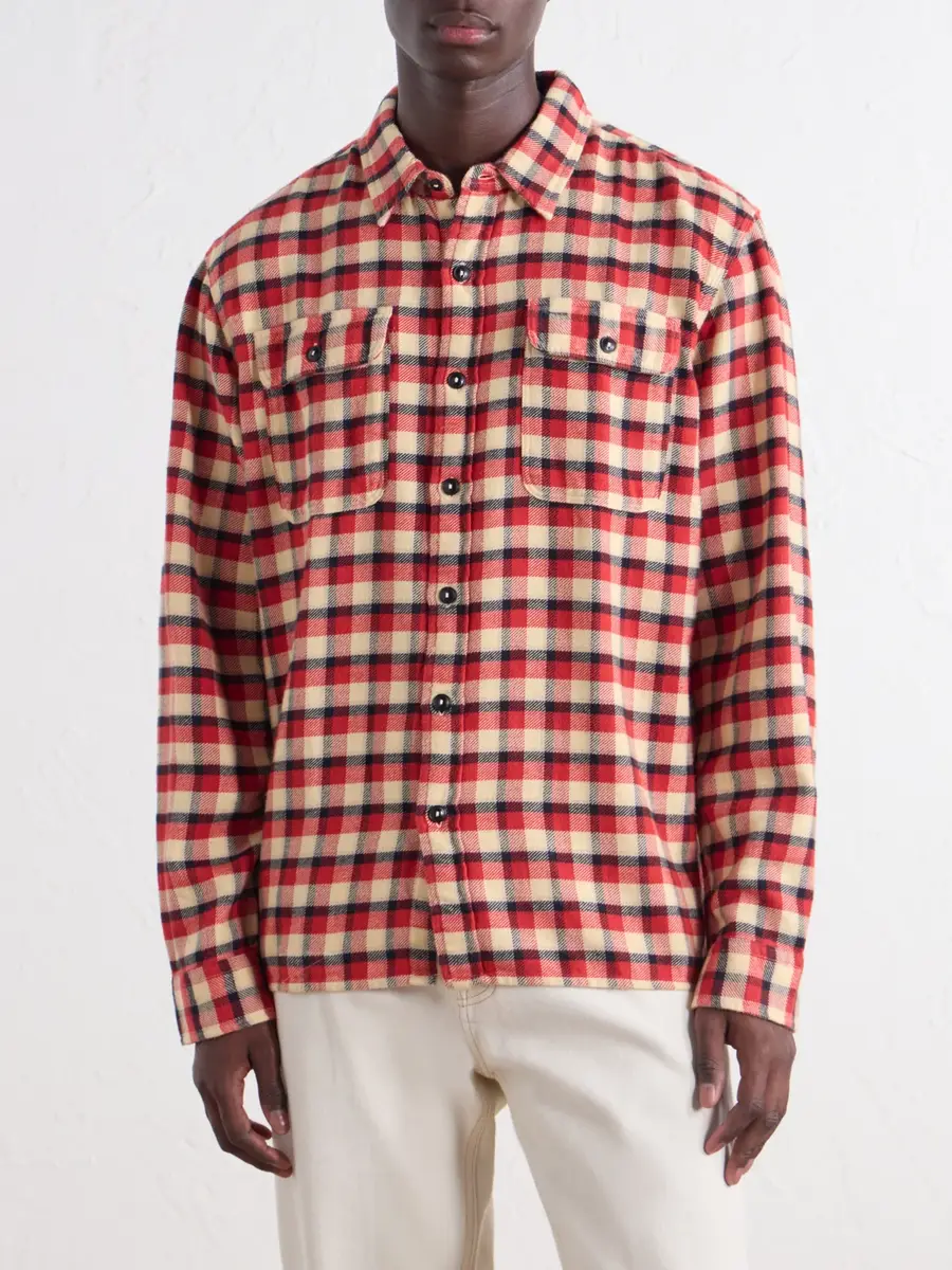 RRL Matlock Checked Cotton-Flannel Shirt - Men | Thumbnail 3 RRL Matlock Checked Cotton-Flannel Shirt - Men | Thumbnail 3